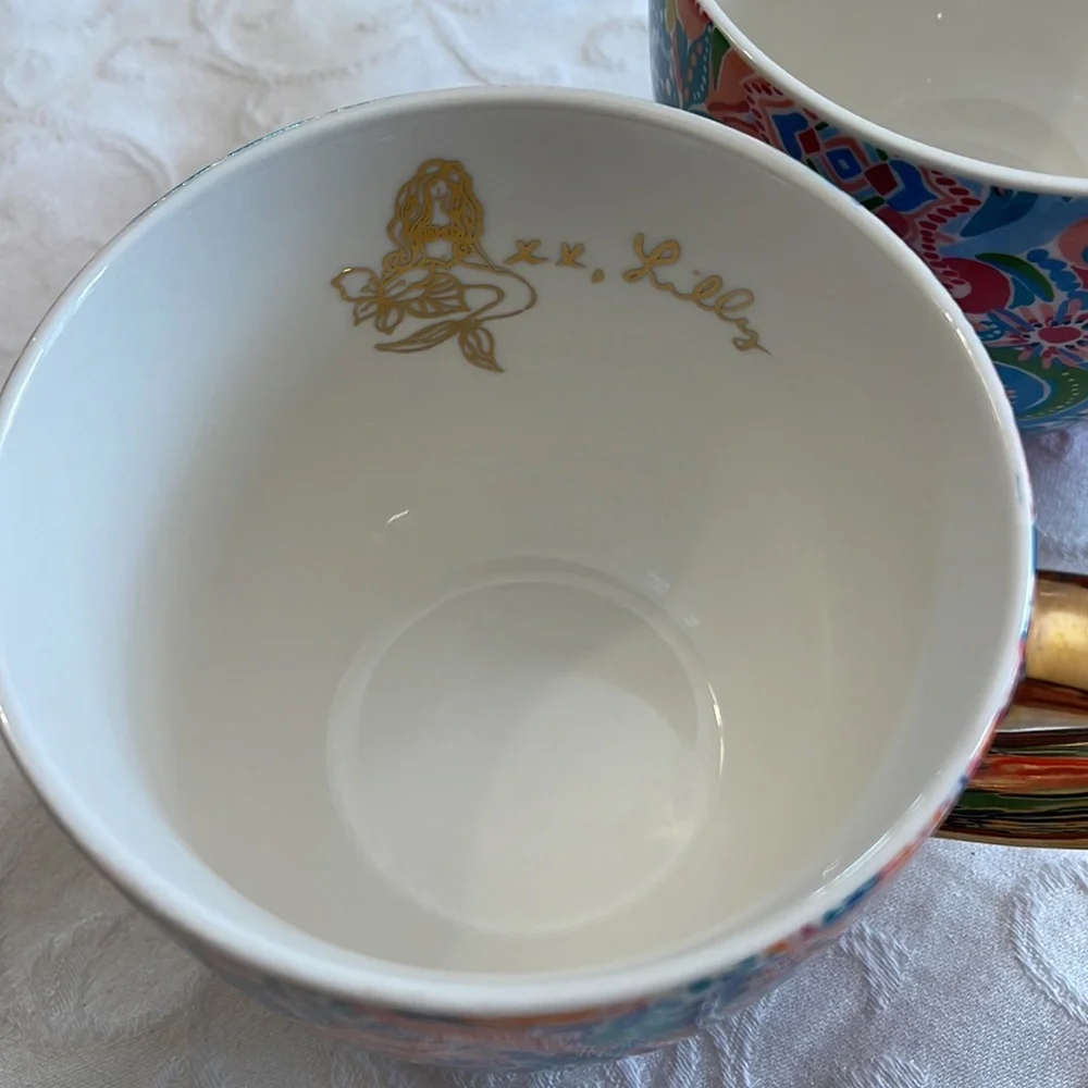 Two Lilly Pulitzer Mugs